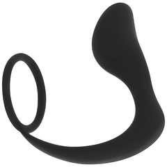 OHMAMA - SILICONE ANAL PLUG WITH RING 10.5 CM - 53Xshop