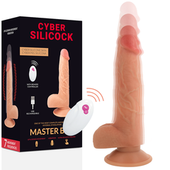 CYBER SILICOCK - REMOTE CONTROL REALISTIC MASTER BEN 23.88 CM -O- 4.3 CM - 53Xshop