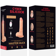 CYBER SILICOCK - REMOTE CONTROL REALISTIC MASTER HUCK 20.9 CM -O- 4 CM - 53Xshop
