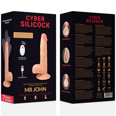 CYBER SILICOCK - REMOTE CONTROL REALISTIC MR JOHN 23.88 CM -O- 4.3 CM - 53Xshop