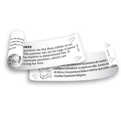 TEASE & PLEASE - KAMASUTRA HEART - 53Xshop