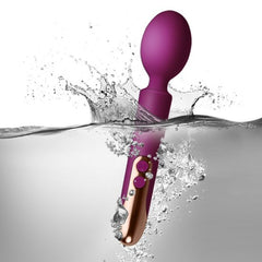 ROCKS-OFF - ORIEL RECHARGEABLE LILAC MASSAGER - 53Xshop