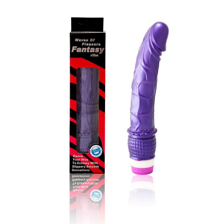 BAILE - WAVES OF PLEASURE VIBRATOR 23 CM PURPLE - 53Xshop