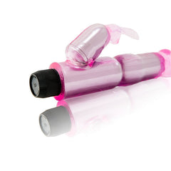 BAILE - VIBRATOR WITH ADJUSTABLE PINK STIMULATOR - 53Xshop