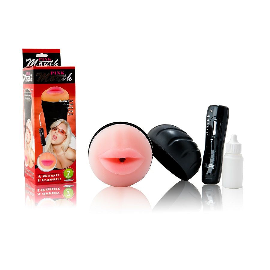 BAILE - MOUTH MASTURBATOR WITH VIBRATOR 7 RHYTHMS - 53Xshop