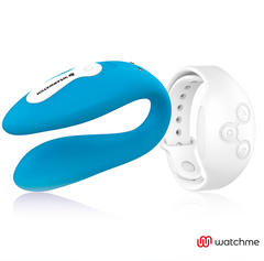 WEARWATCH - WATCHME DUAL TECHNOLOGY VIBRATOR INDIGO/SNOW - 53Xshop
