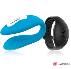 WEARWATCH - WATCHME DUAL TECHNOLOGY VIBRATOR INDIGO / JET - 53Xshop
