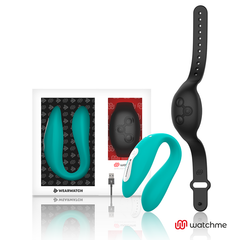 WEARWATCH - DUAL TECHNOLOGY VIBRATOR WATCHME AQUAMARINE / JET - 53Xshop