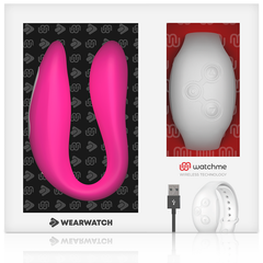 WEARWATCH - WATCHME DUAL TECHNOLOGY VIBRATOR FUCHSIA / SNOW - 53Xshop