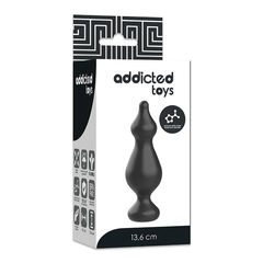 ADDICTED TOYS - ANAL SEXUAL PLUG 13.6 CM BLACK - 53Xshop