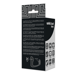 ADDICTED TOYS - ANAL PLUG WITH BLACK SILICONE RING - 53Xshop