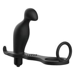 ADDICTED TOYS - ANAL PLUG WITH BLACK SILICONE RING 12 CM - 53Xshop