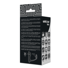 ADDICTED TOYS - VIBRATORY ANAL PLUG WITH PENIS RING - 53Xshop