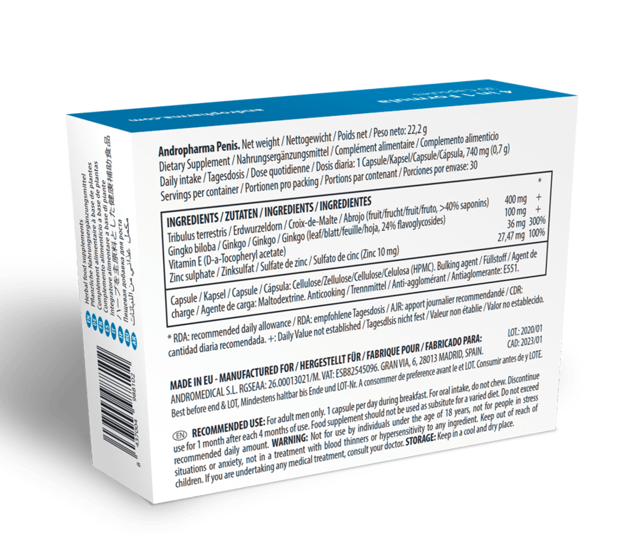 ANDROPHARMA PENIS - PENIS ENLARGEMENT SUPPLEMENT - 53Xshop
