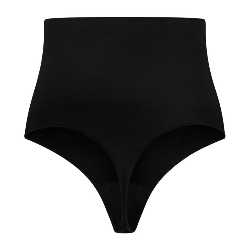 BYE-BRA - THONG STYLE SEAMLESS GIRDLE BLACK SIZE S - 53Xshop