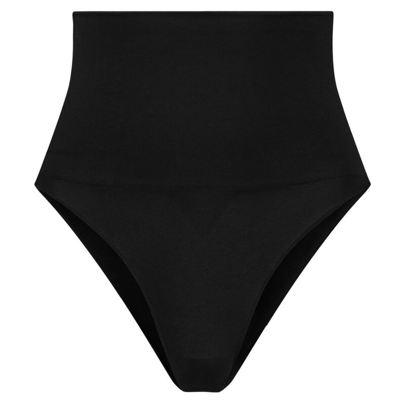 BYE-BRA - THONG STYLE SEAMLESS GIRDLE BLACK SIZE S - 53Xshop