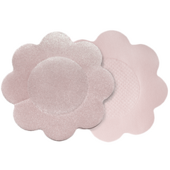BYE-BRA - FLOWER NIPPLE CUPS PACK 3 UNITS SIZE M - 53Xshop