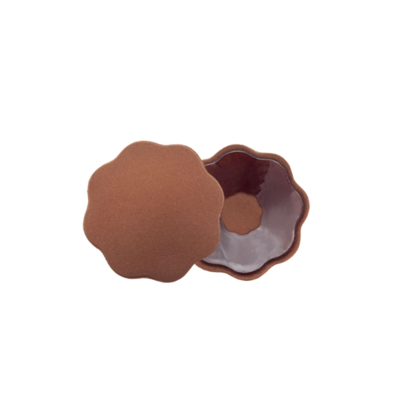 BYE-BRA - PEZONERAS REUTILIZABLES 2 UDS MARRON - 53Xshop