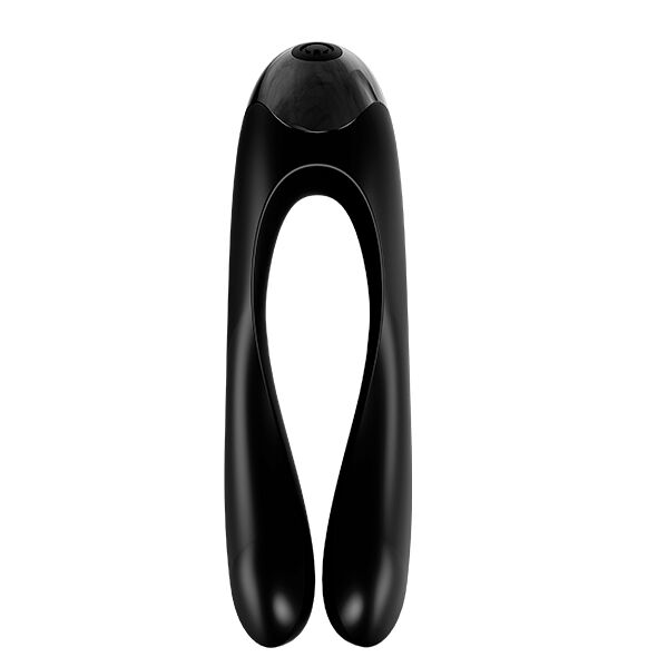 SATISFYER - CANDY CANE FINGER VIBRATOR ORANGE - 53Xshop