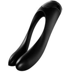 SATISFYER - CANDY CANE FINGER VIBRATOR ORANGE - 53Xshop