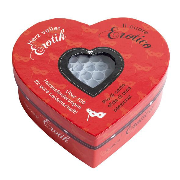 TEASE & PLEASE - HERZ VOLLER EROTIK & IL CUORE EROTIC RED - 53Xshop