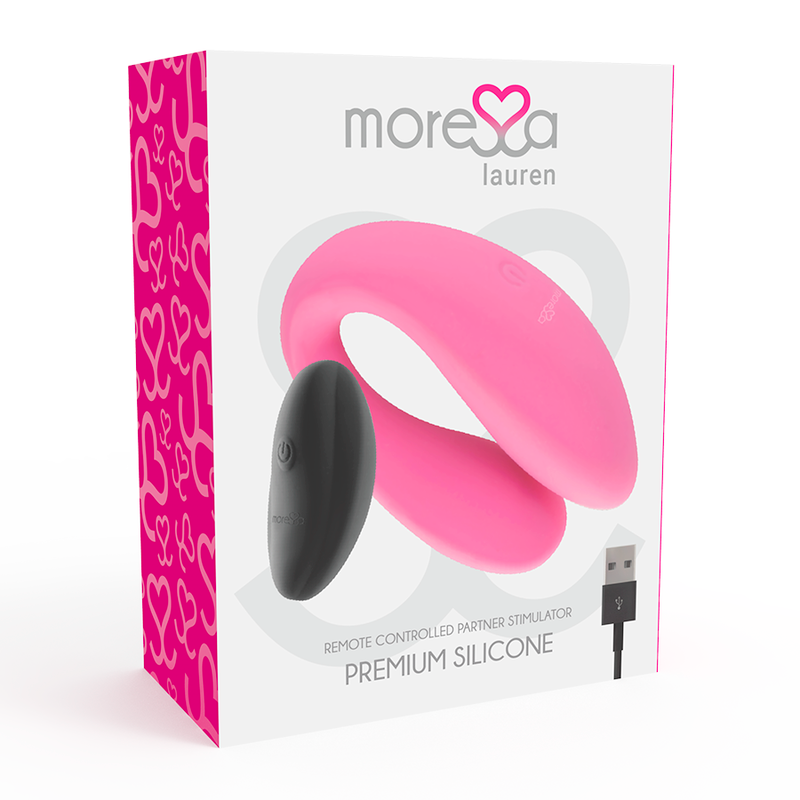 MORESSA - LAUREN REMOTE CONTROL STIMULATOR FOR COUPLES - 53Xshop
