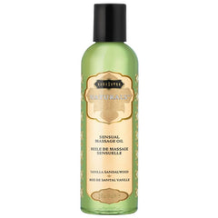 KAMASUTRA - NATURAL MASSAGE OIL VANILLA SANDALWOOD 59 ML - 53Xshop