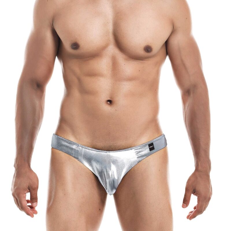 CUT4MEN - CALZONCILLO CORTE BAJO PLATEADO XL - 53Xshop