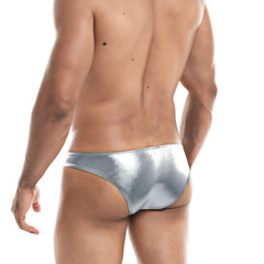 CUT4MEN - CALZONCILLO CORTE BAJO PLATEADO XL - 53Xshop