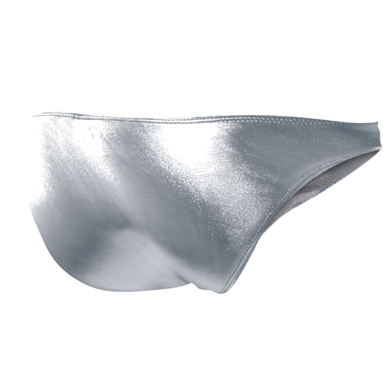 CUT4MEN - CALZONCILLO CORTE BAJO PLATEADO XL - 53Xshop