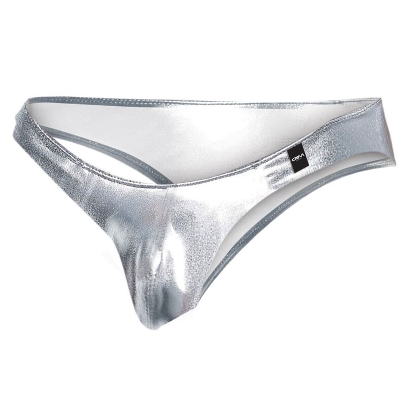CUT4MEN - CALZONCILLO CORTE BAJO PLATEADO XL - 53Xshop