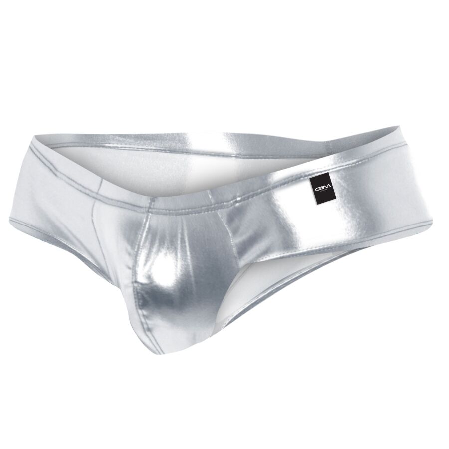 CUT4MEN - CHEEKY BRIEF SILVER L - 53Xshop