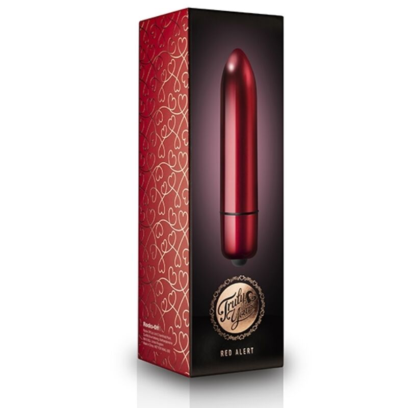 ROCKS-OFF - TRULY YOURS RO-120 00 RED ALERT VIBRATING BULLET - 53Xshop