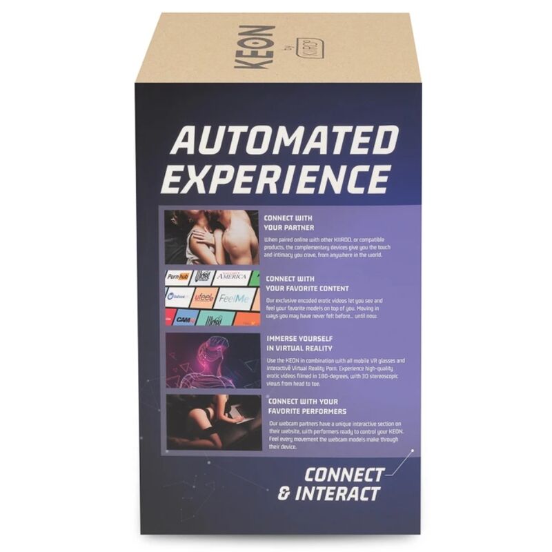 KIIROO - KEON INTERACTIVE MASTURBATOR FEEL STROKER NOT INCLUDED - 53Xshop