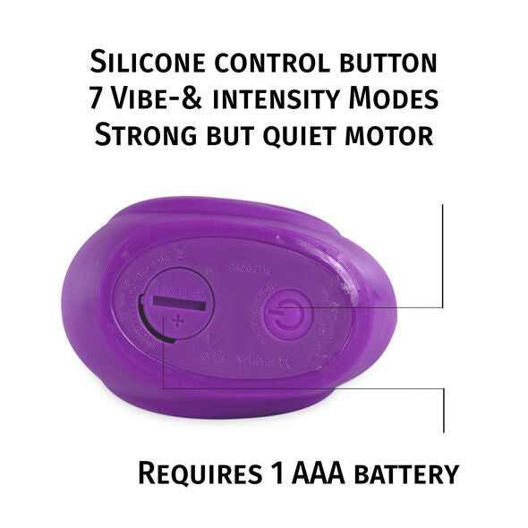 BIG TEASE TOYS - I RUB MY DUCKIE CLASSIC VIBRATING DUCK PURPLE - 53Xshop