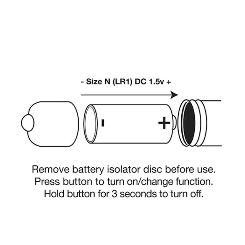 ROCKS-OFF - VIBRATING BULLET RO-80MM MIDNIGHT METAL - 53Xshop
