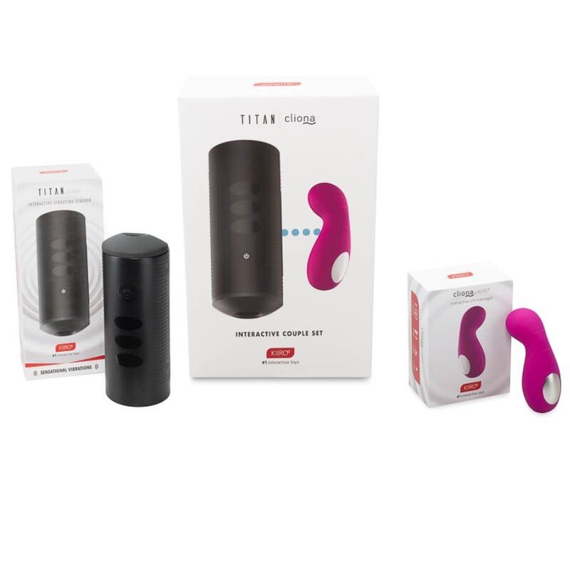 KIIROO - TITAN AND CLIONA LILAC COUPLES SET - 53Xshop