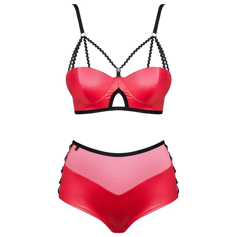 OBSESSIVE - LEATHERIA SET TWO PIECES S/M - 53Xshop