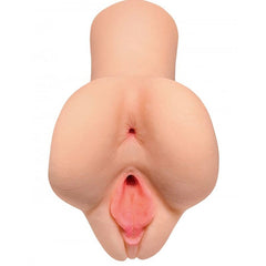 PDX PLUS - PICK YOUR PLEASURE DOUBLE LIGHT SKIN MASTURBATOR - 53Xshop