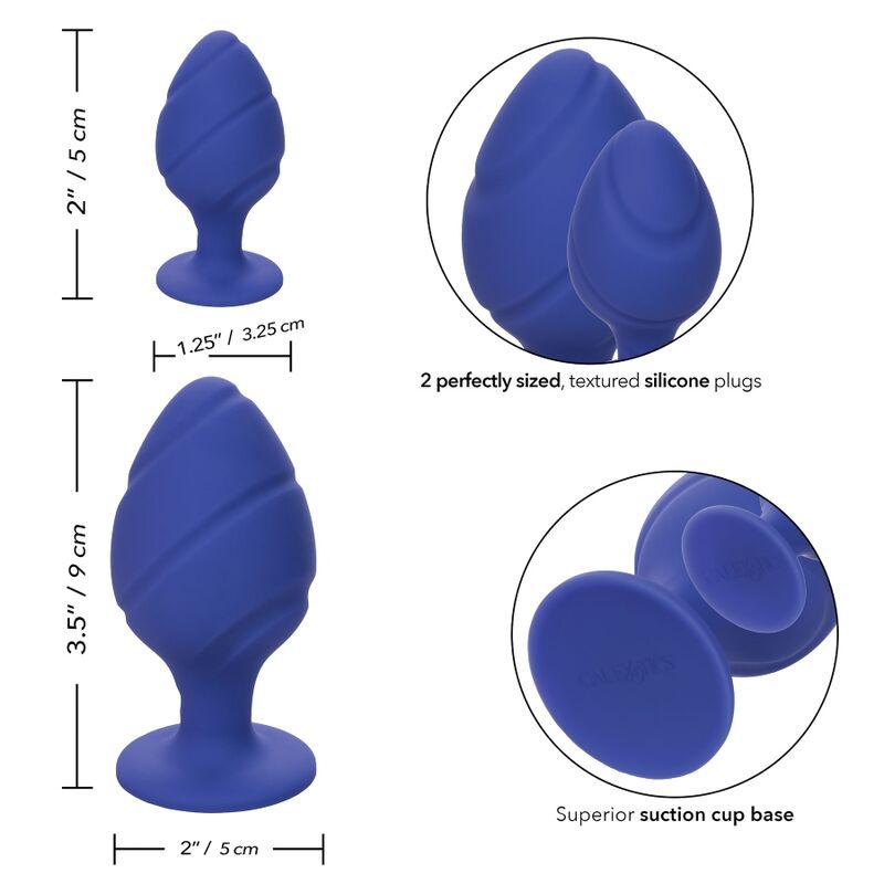CALEXOTICS - CHEEKY BUTTPLUG PURPLE - 53Xshop