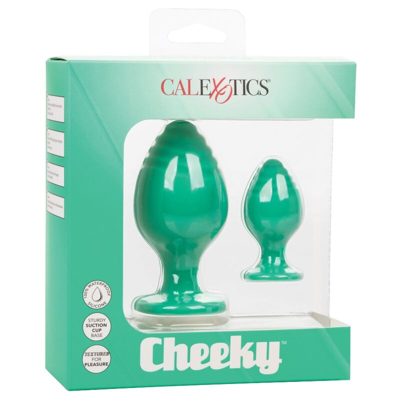 CALEXOTICS - CHEEKY BUTTPLUG GREEN - 53Xshop