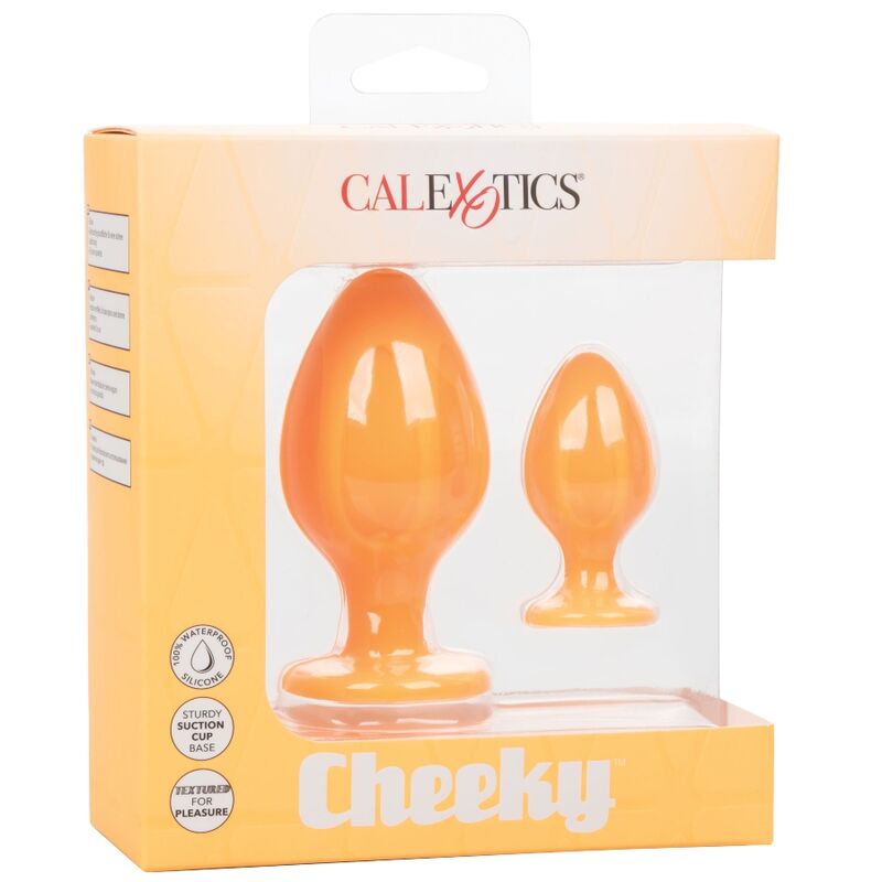 CALEXOTICS - CHEEKY BUTTPLUG ORANGE - 53Xshop