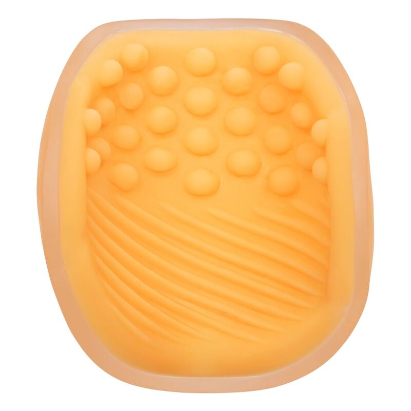 CALEXOTICS - BEADED GRIP MASTURBATOR ORANGE - 53Xshop