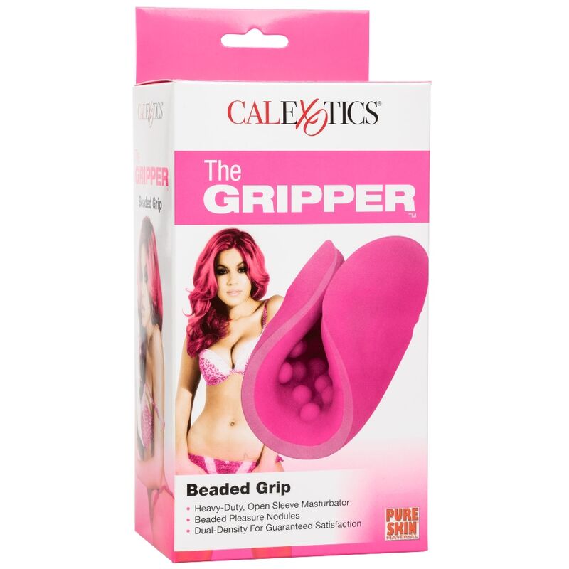 CALEXOTICS - BEADED GRIP MASTURBATOR - 53Xshop