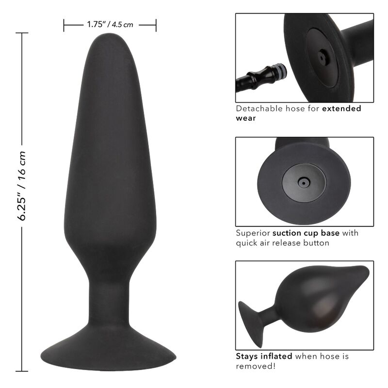 CALEXOTICS - XL SILICONE INFLATABLE PLUG - 53Xshop