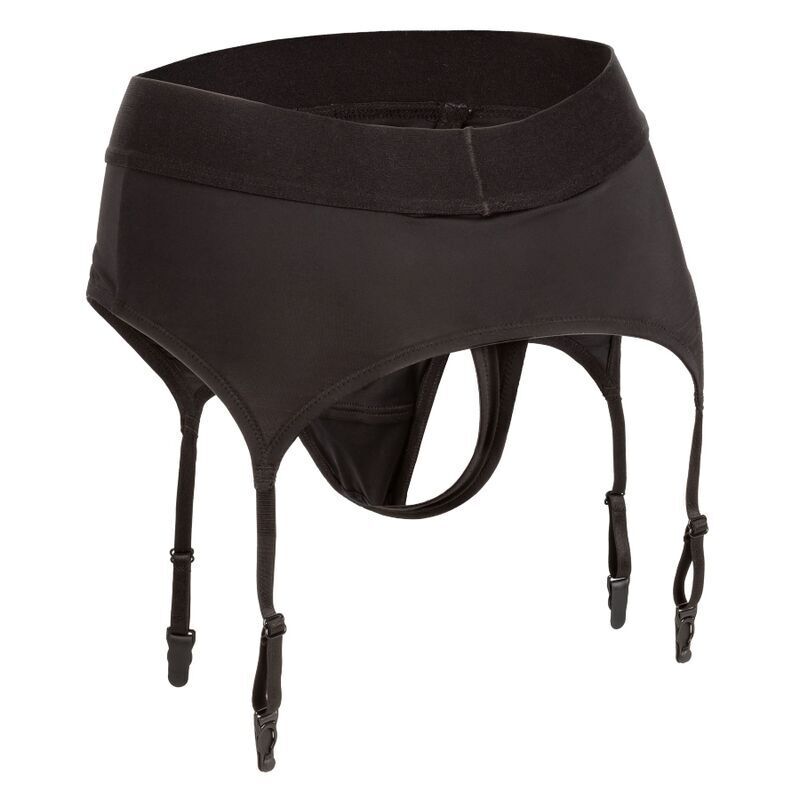 CALEXOTICS - BOUNDLESS THONG WITH GARTER S/M - 53Xshop