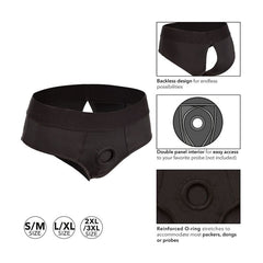 CALEXOTICS - BOUNDLESS BACKLESS BRIEF S/M - 53Xshop