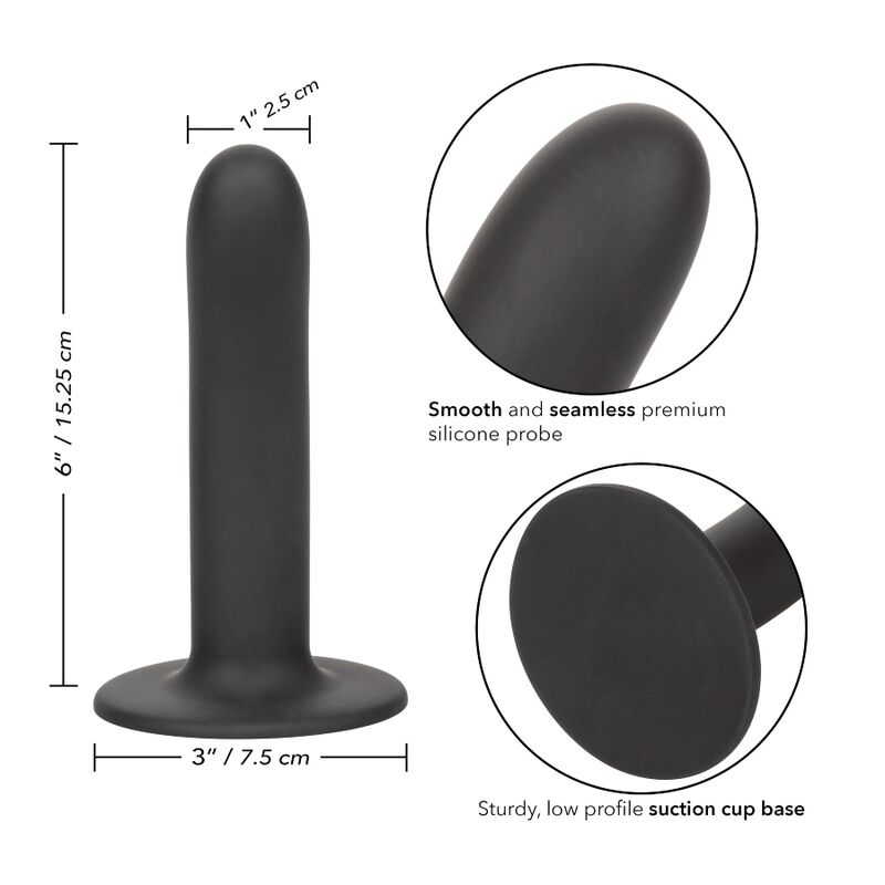 BOUNDLESS DILDO 15.25 CM HARNESS COMPATIBLE SMOOTH - 53Xshop