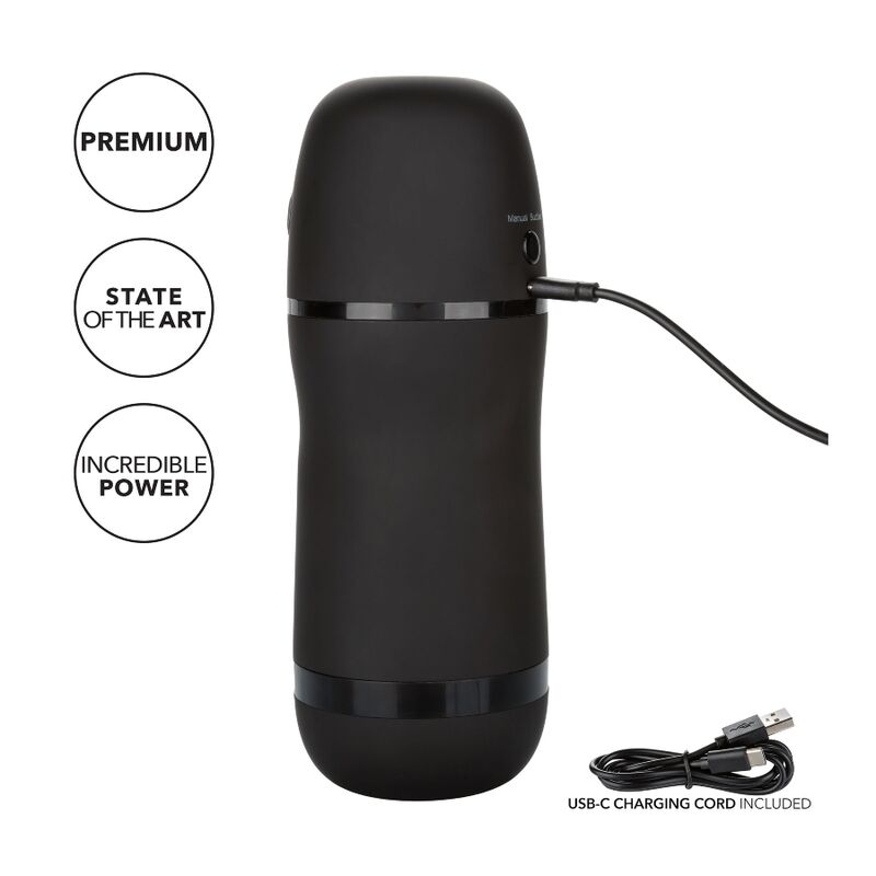 CALEXOTICS - OPTIMUM POWER STROKER VIBRATING AND SUCTION FUNCTIONS - 53Xshop