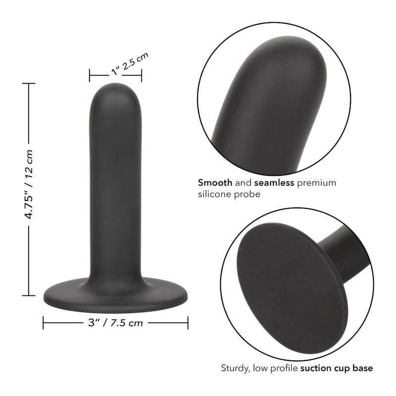 CALEXOTICS - BOUNDLESS DILDO 12 CM HARNESS COMPATIBLE SMOOTH - 53Xshop